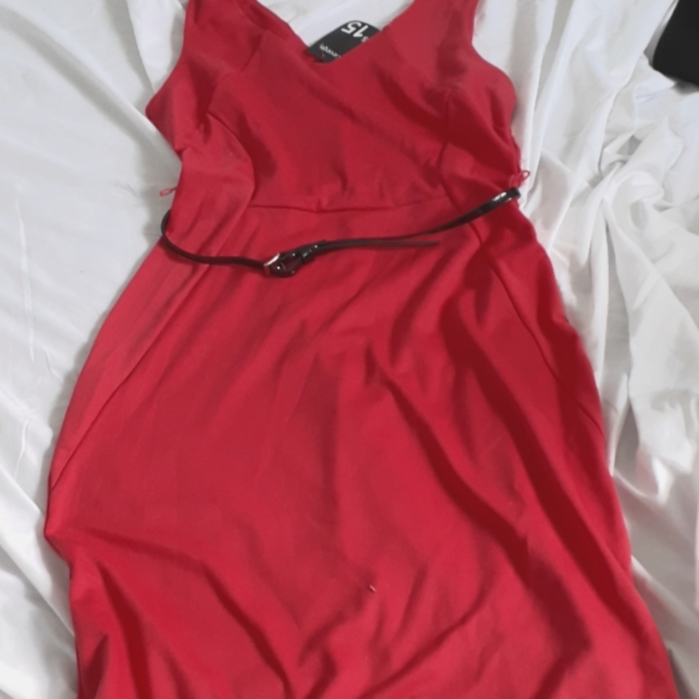 Orange/pink dress